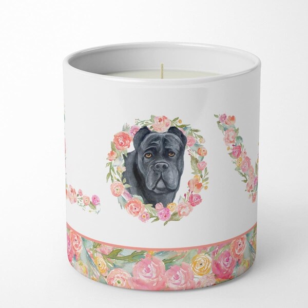 Carolines Treasures 3.75 x 3.25 in. Unisex Cane Corso Love 10 oz Decorative Soy Candle WDK4558CDL - main
